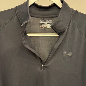 Under Armour Black Quarter-Zip Top